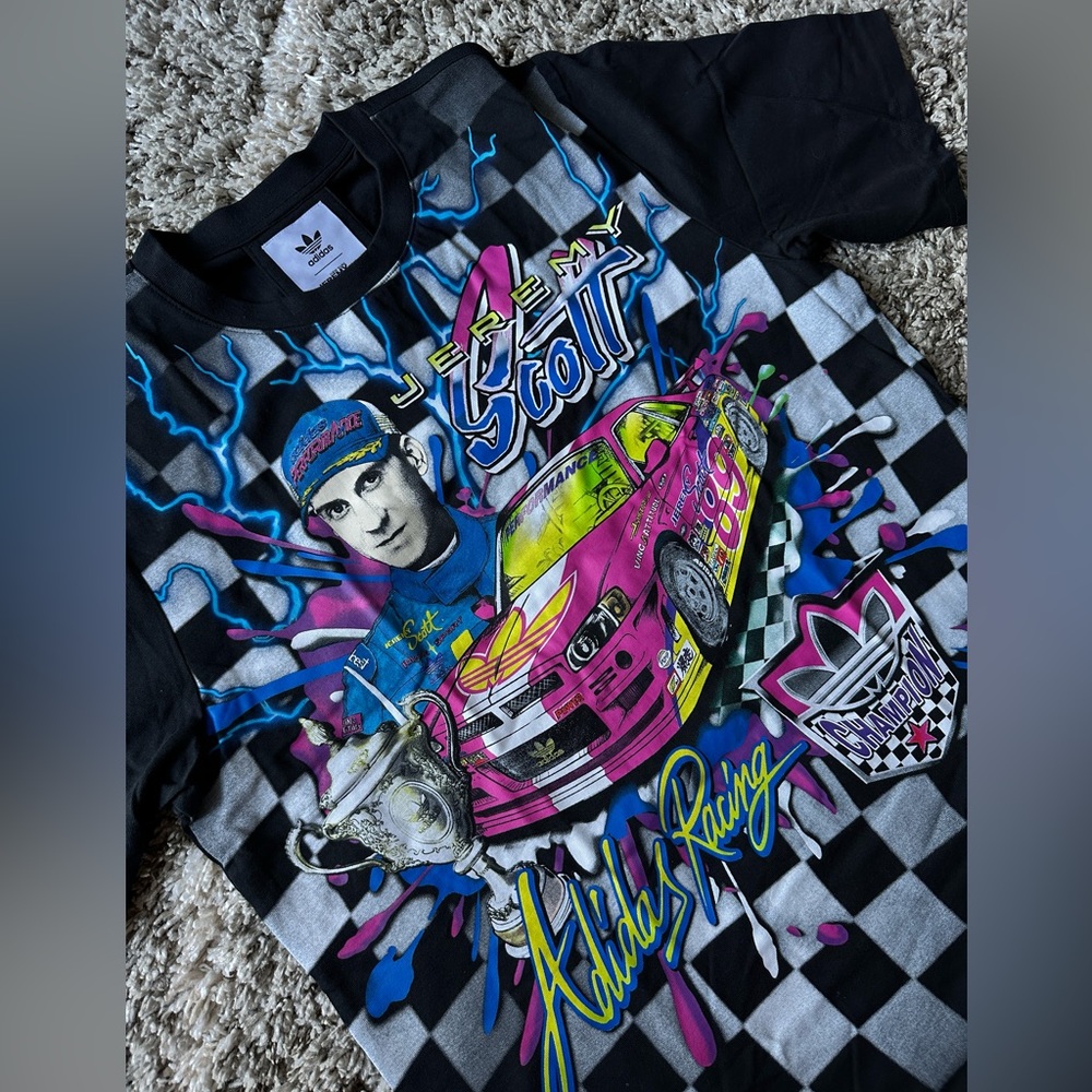 Adidas x Jeremy Scott Rally t-shirt - Picture 2 of 3